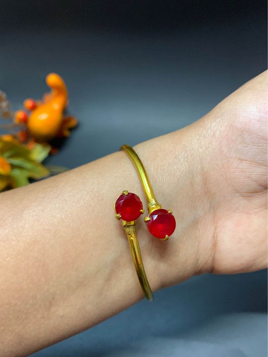 24k Gold Plated Bracelet, One size fits all, Adjustable size